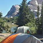 Awesome campsite at Baker Lake #igniteboxes